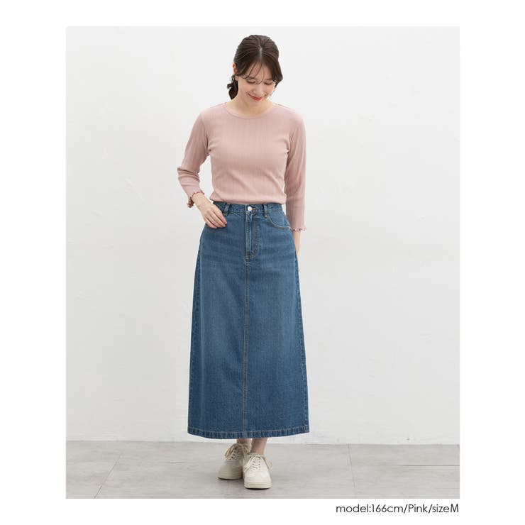 トップス Tシャツ ７分袖Tシャツ | Honeys | 詳細画像12 