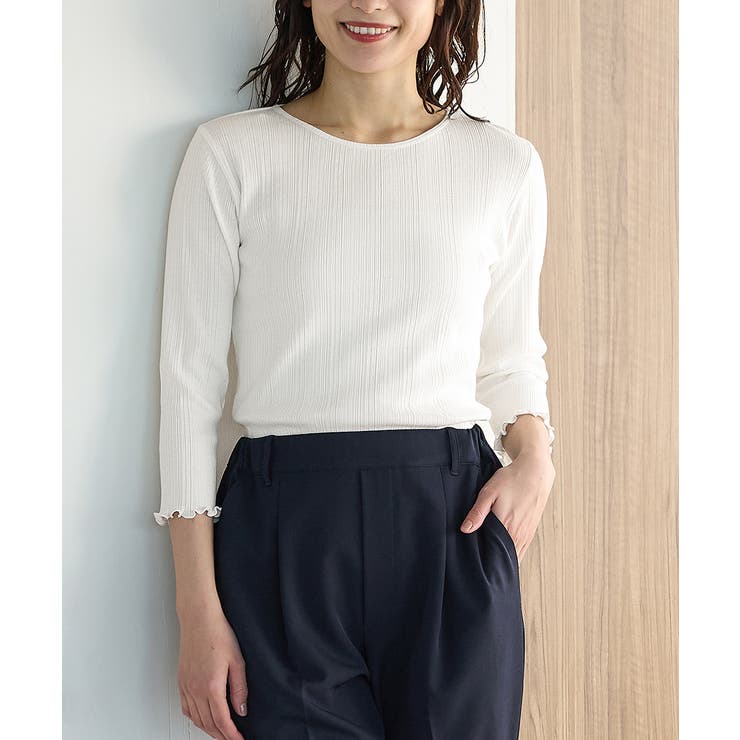 オフ | トップス Tシャツ ７分袖Tシャツ | Honeys