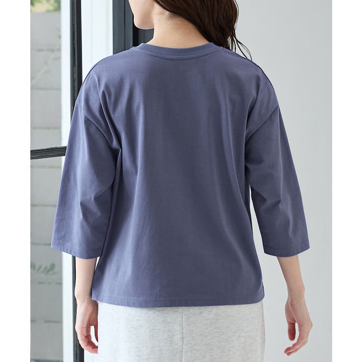 トップス Tシャツ ７分袖Tシャツ | Honeys | 詳細画像13 