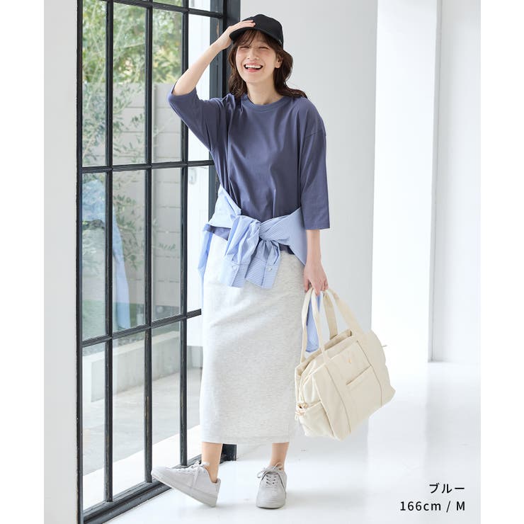 トップス Tシャツ ７分袖Tシャツ | Honeys | 詳細画像7 