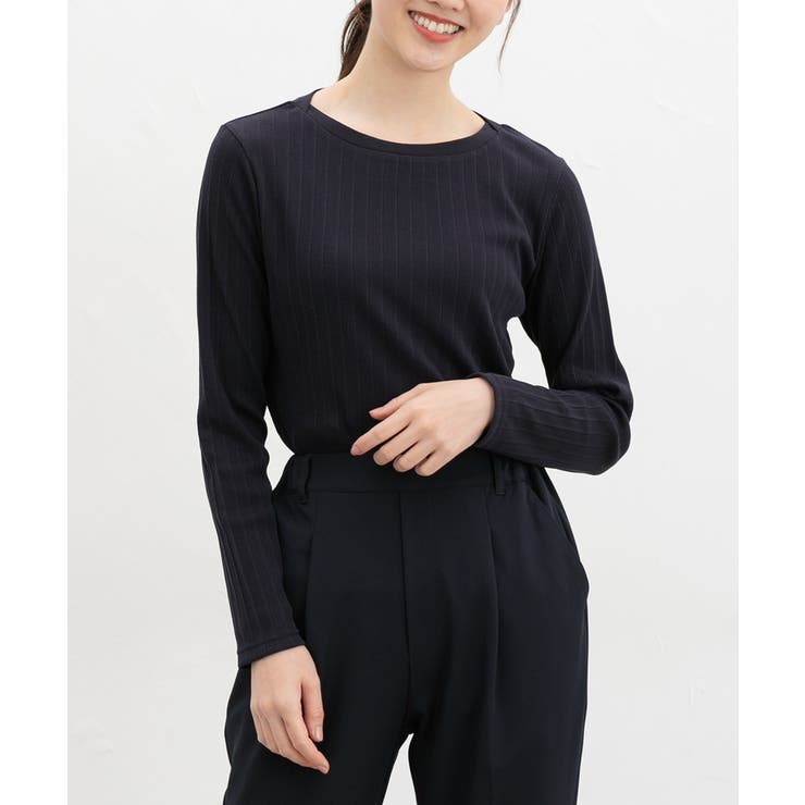 ネイビー | トップス Tシャツ ロンＴ | Honeys