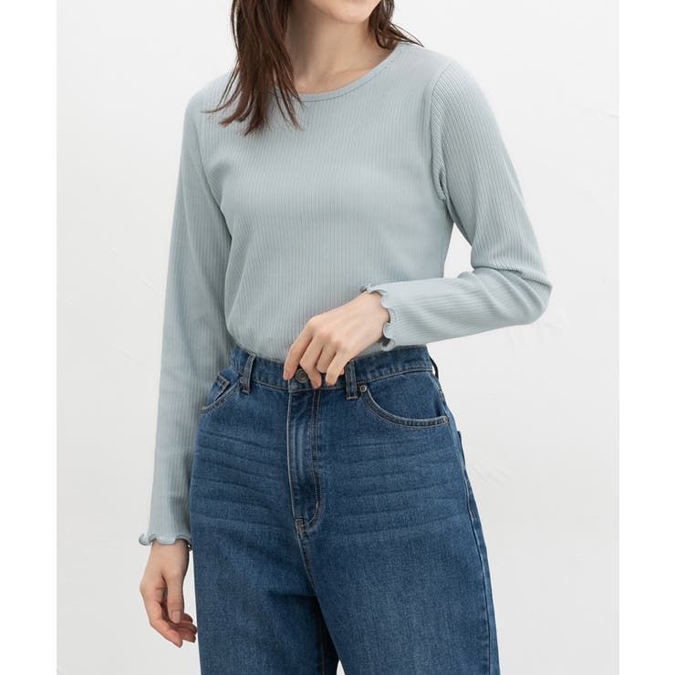 サックス | トップス Tシャツ ロンＴ | Honeys