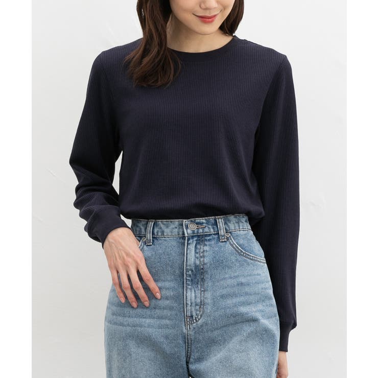 ネイビー | トップス Tシャツ ロンＴ | Honeys