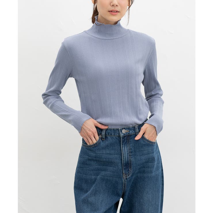 サックス | トップス Tシャツ ロンＴ | Honeys