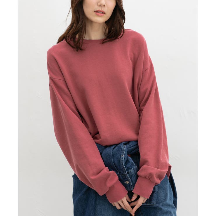 ダークピンク | トップス スウェット 長袖 | Honeys