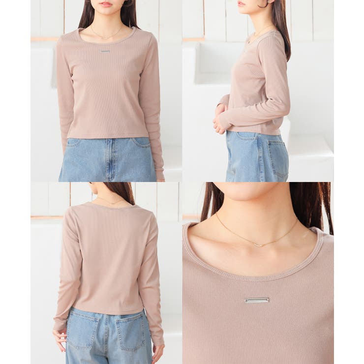 トップス カットソー 長袖 | Honeys | 詳細画像15 