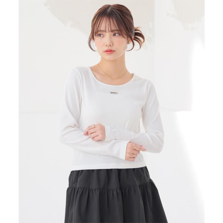 トップス カットソー 長袖 | Honeys | 詳細画像4 