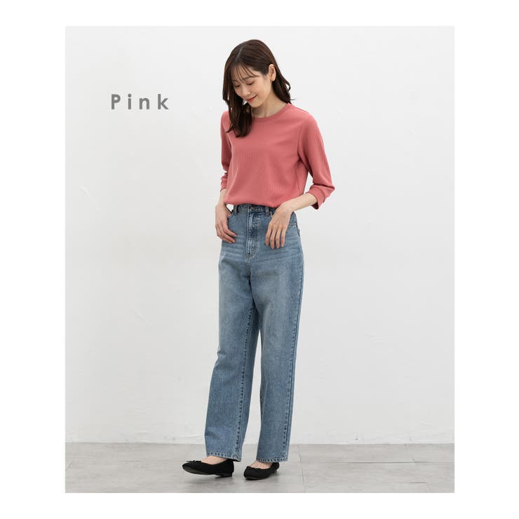 トップス Tシャツ ７分袖Tシャツ | Honeys | 詳細画像11 