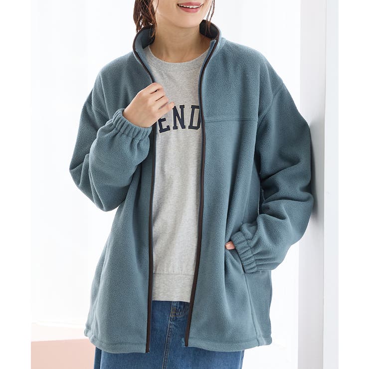 スモーキーブルー | トップス カーディガン 長袖 | Honeys