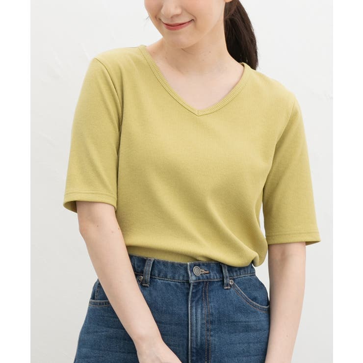 イエロー | トップス Tシャツ 半袖Tシャツ | Honeys