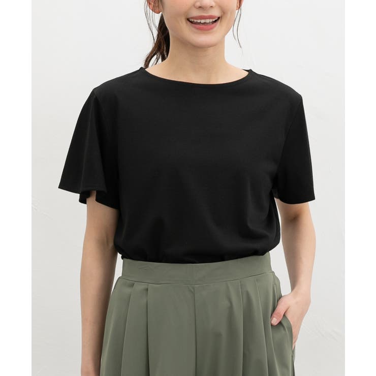 ブラック | トップス Tシャツ 半袖Tシャツ | Honeys