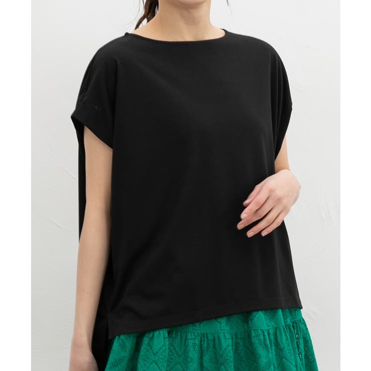 ブラック | トップス Tシャツ 半袖Tシャツ | Honeys