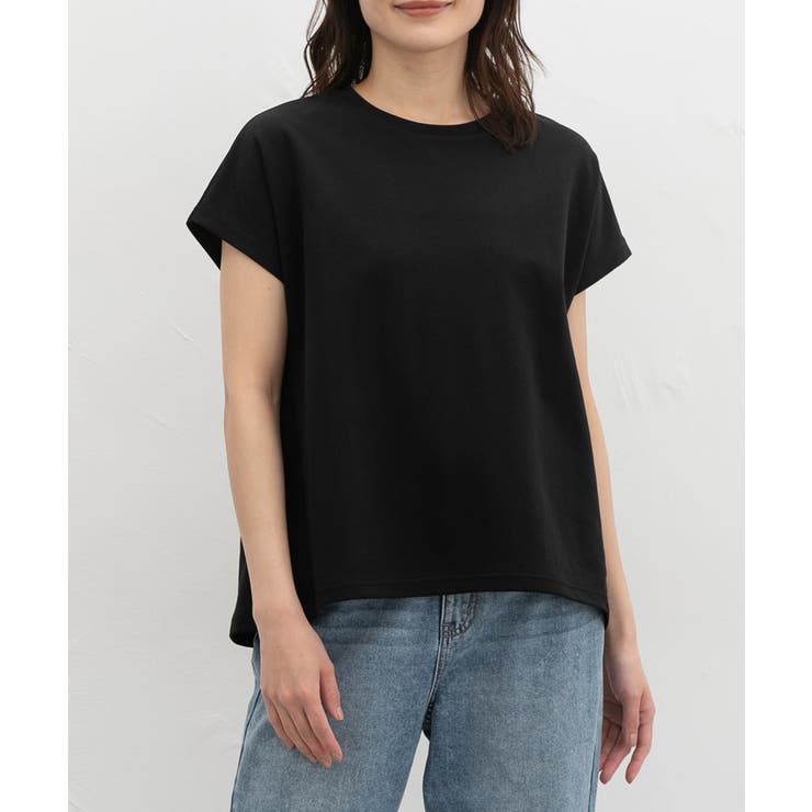 ブラック | トップス Tシャツ 半袖Tシャツ | Honeys