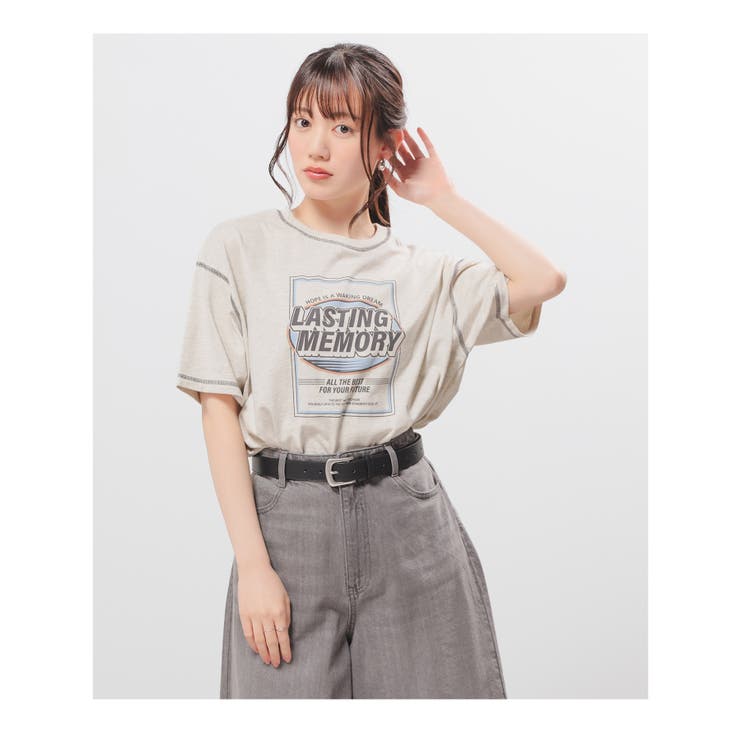 トップス Tシャツ 半袖Tシャツ | Honeys | 詳細画像11 