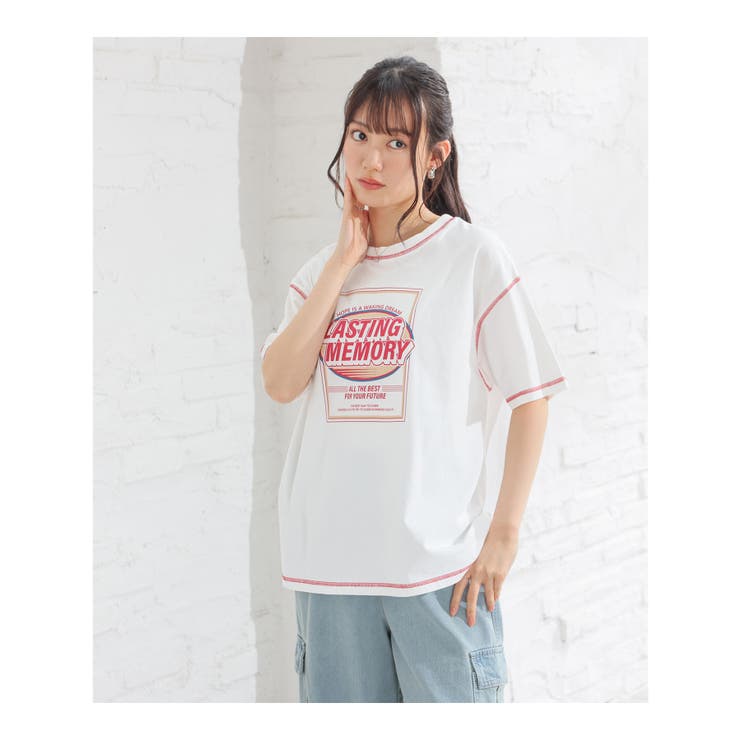 トップス Tシャツ 半袖Tシャツ | Honeys | 詳細画像5 