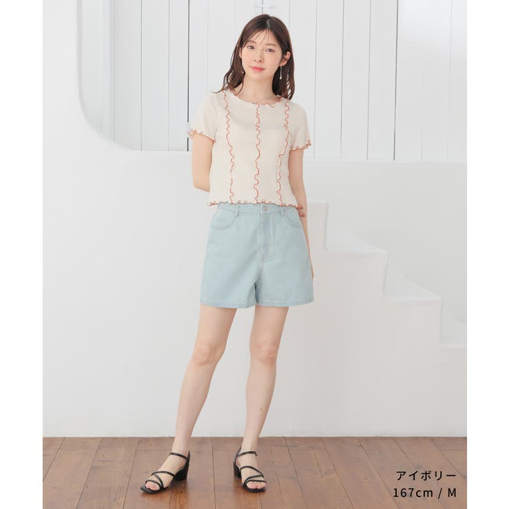 トップス カットソー 半袖 | Honeys | 詳細画像2 