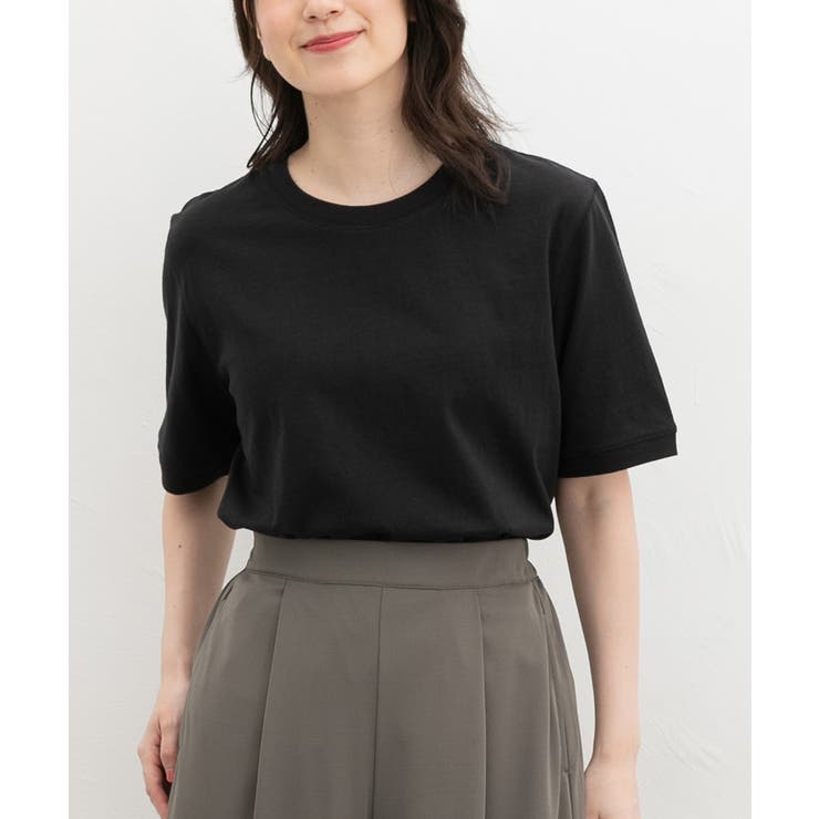 ブラック | トップス Tシャツ 半袖Tシャツ | Honeys