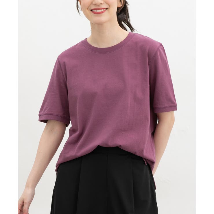 パープル | トップス Tシャツ 半袖Tシャツ | Honeys