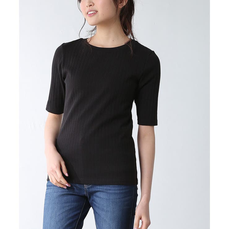 トップス Tシャツ 5分袖 品番 Hnsw Honeys ハニーズ のレディースファッション通販 Shoplist ショップリスト