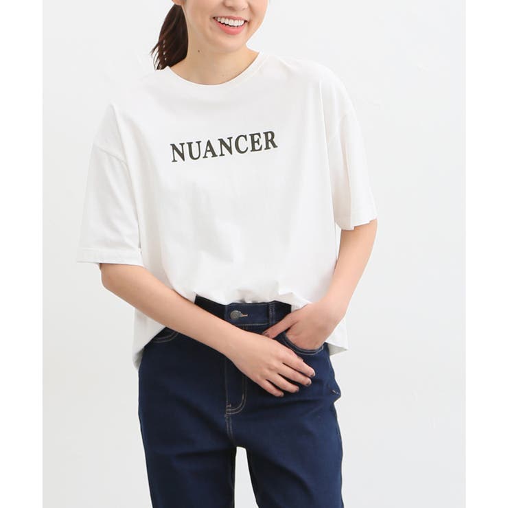 トップス Tシャツ ロゴT[品番：HNSW0007595]｜Honeys（ハニーズ）のレディースファッション通販｜SHOPLIST（ショップリスト）