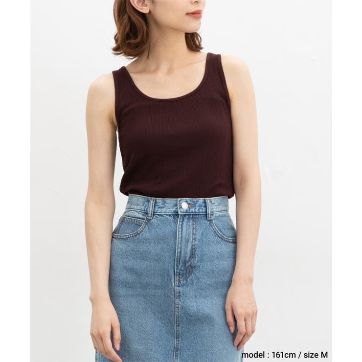 トップス タンクトップ UVカット | Honeys | 詳細画像3 