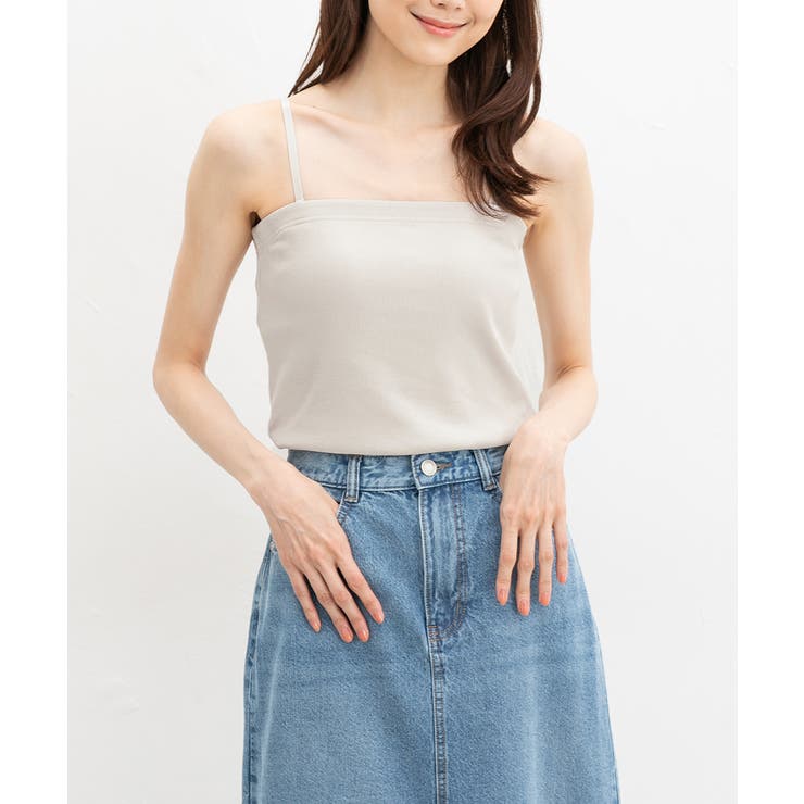 ライトベージュ | トップス ベアトップ インナー | Honeys
