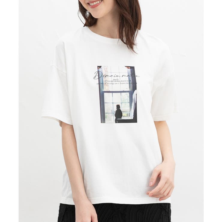 オフ×クロ | トップス Tシャツ 半袖Tシャツ | Honeys