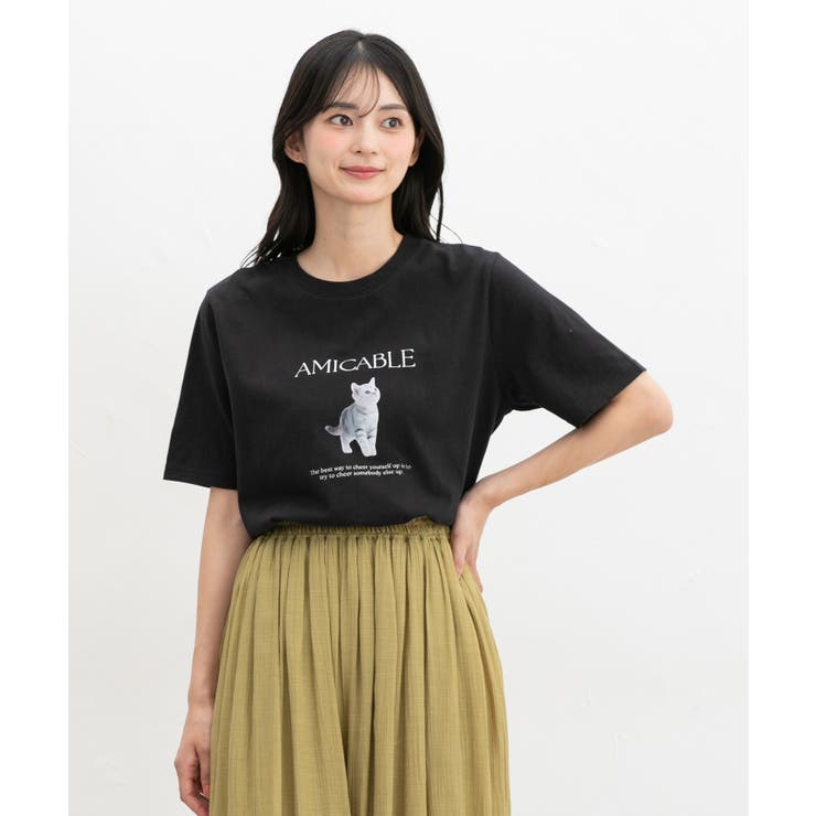 トップス Tシャツ 半袖Tシャツ | Honeys | 詳細画像6 