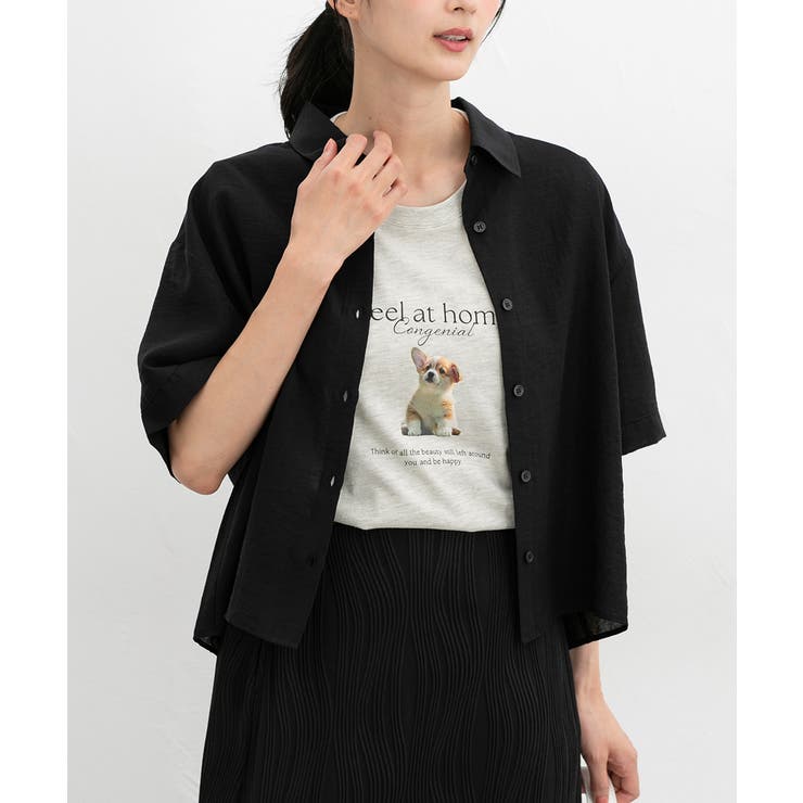 オートミール | トップス Tシャツ 半袖Tシャツ | Honeys