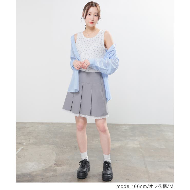 トップス タンクトップ UVカット | Honeys | 詳細画像7 