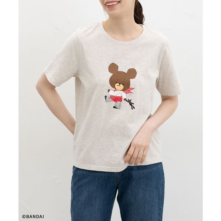 オートミール | トップス Tシャツ 半袖Tシャツ | Honeys