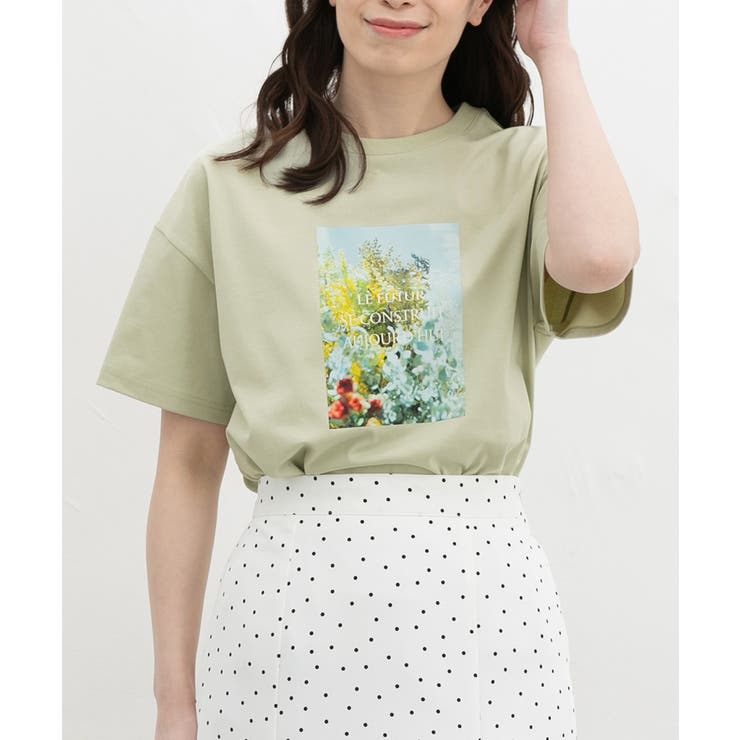 ライトグリーン | トップス Tシャツ 半袖Tシャツ | Honeys