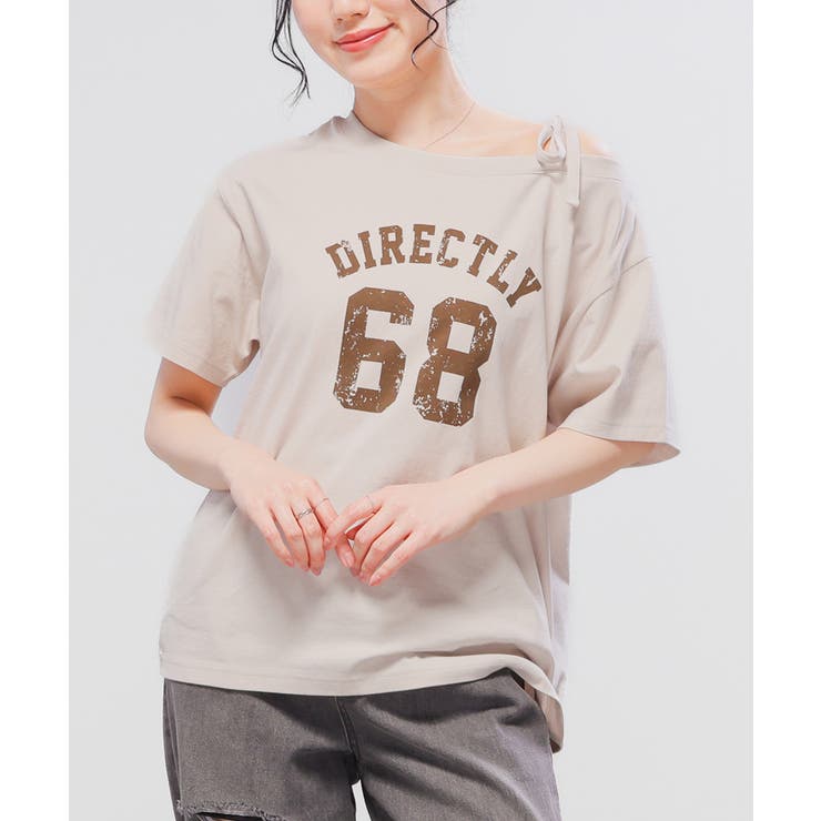 ベージュ | トップス Tシャツ 半袖Tシャツ | Honeys