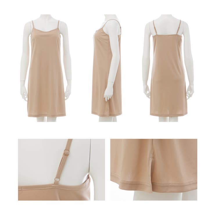 ワンピース ペチワンピース ノースリーブ | Honeys | 詳細画像6 