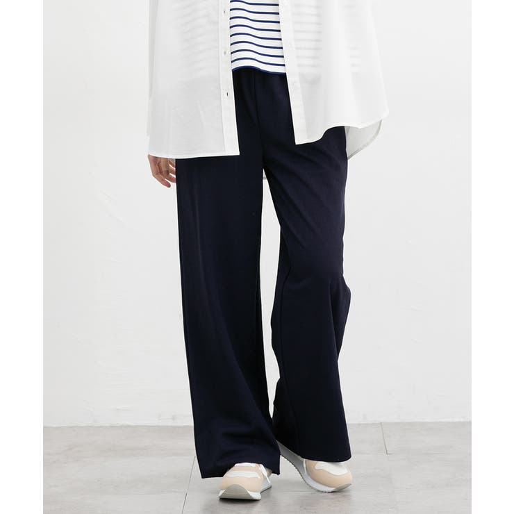 ネイビー | ボトムス パンツ ワイドパンツ | Honeys