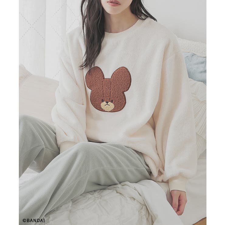 オフ×ミント | ルームウェア 部屋着 くまのがっこう | Honeys