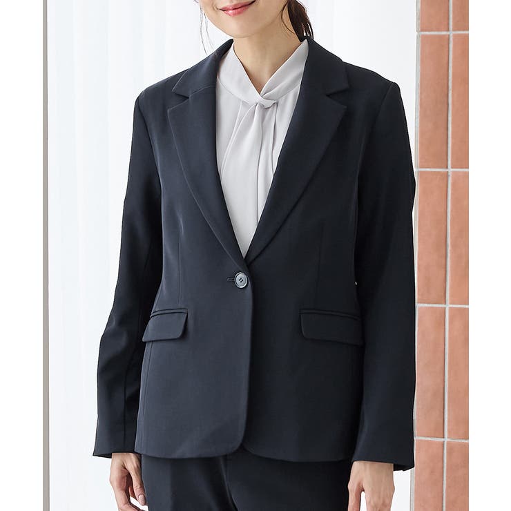 ネイビー | アウター ジャケット テーラード | Honeys