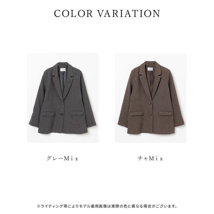 アウター ジャケット テーラードジャケット | Honeys | 詳細画像12 