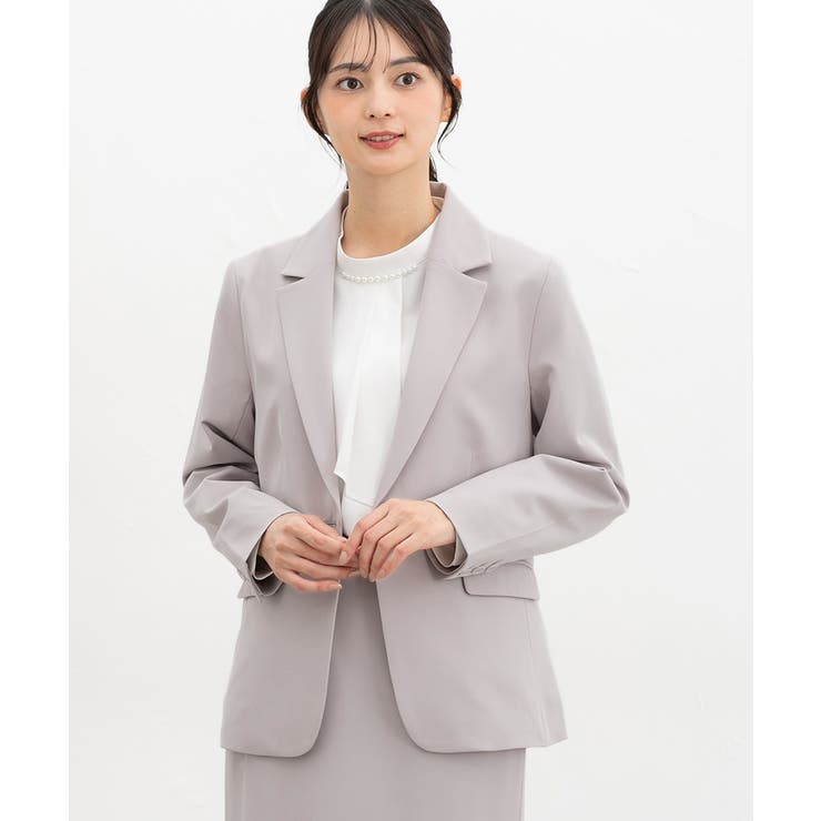 ライトグレージュ | アウター ジャケット テーラードジャケット | Honeys