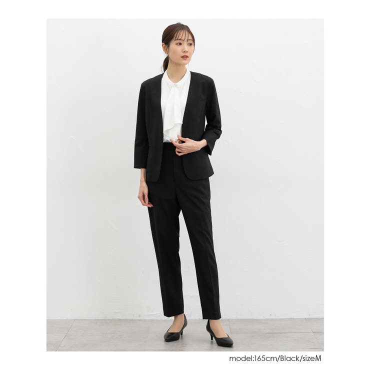 アウター ジャケット ノーカラー | Honeys | 詳細画像14 