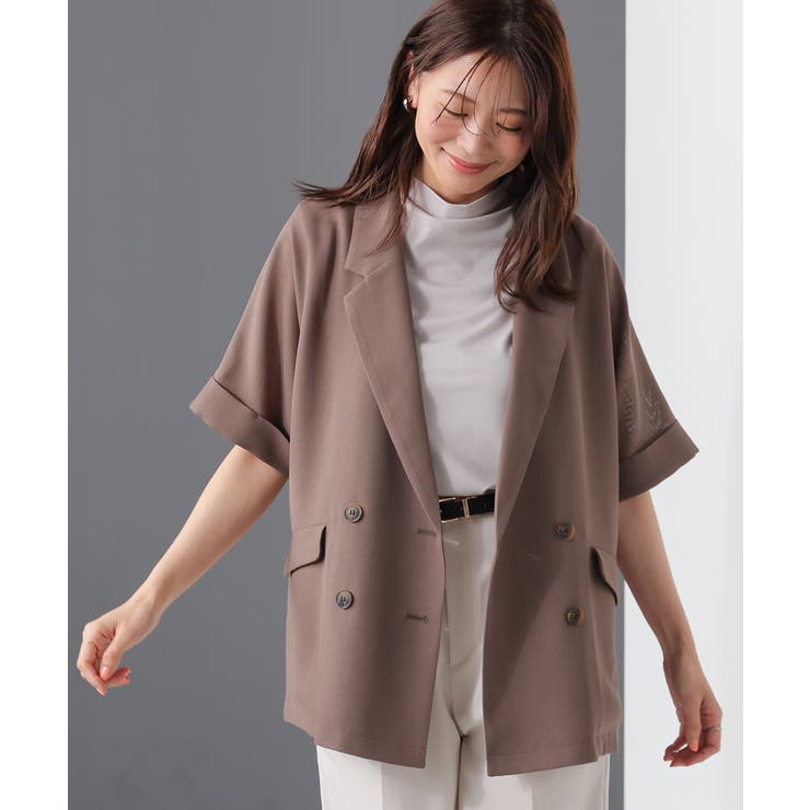 ブラウン | アウター ジャケット テーラードジャケット | Honeys