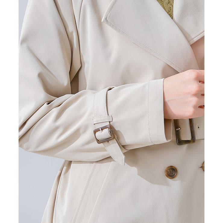 アウター トレンチコート ハーフ丈 | Honeys | 詳細画像28 