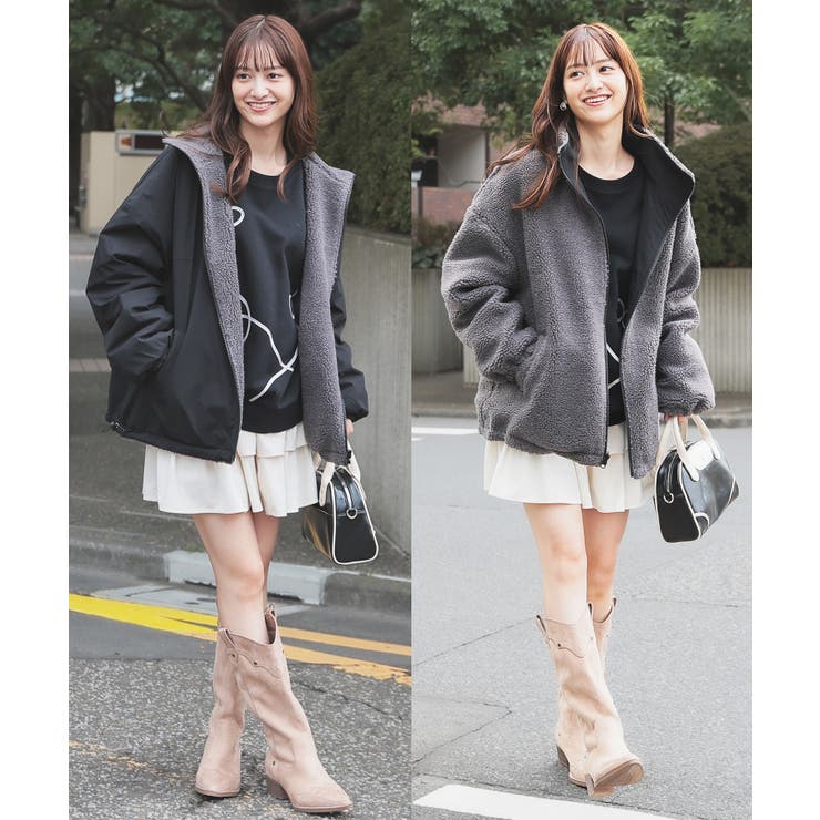 アウター ブルゾン はっ水 | Honeys | 詳細画像10 