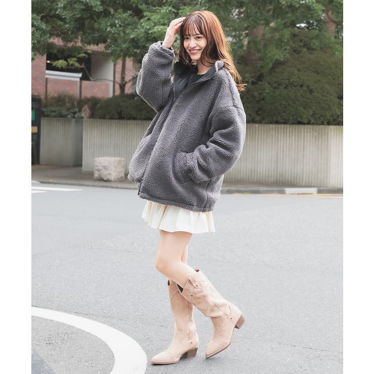 アウター ブルゾン はっ水 | Honeys | 詳細画像7 