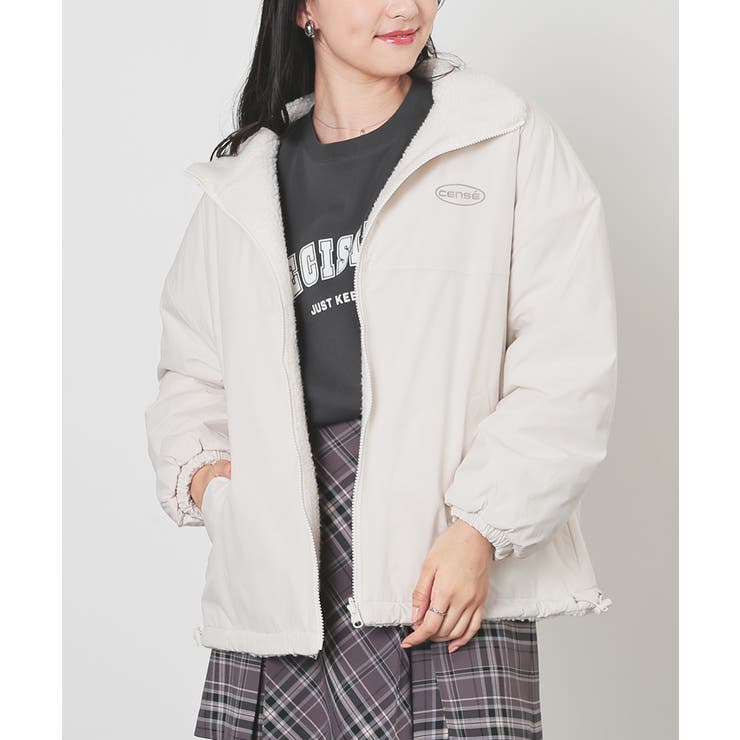 ホワイト | アウター ブルゾン はっ水 | Honeys