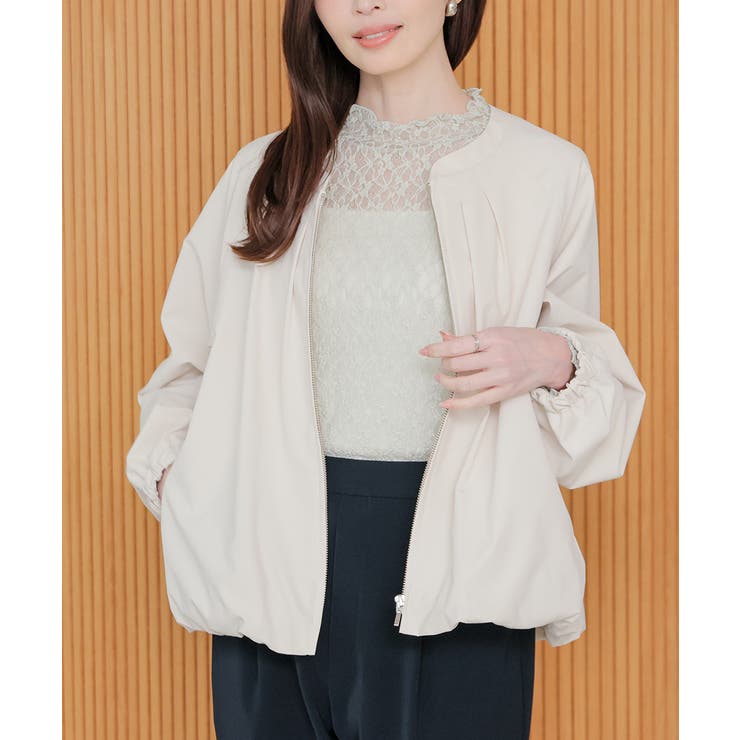 アイボリー | アウター ジャンパー ブルゾン | Honeys