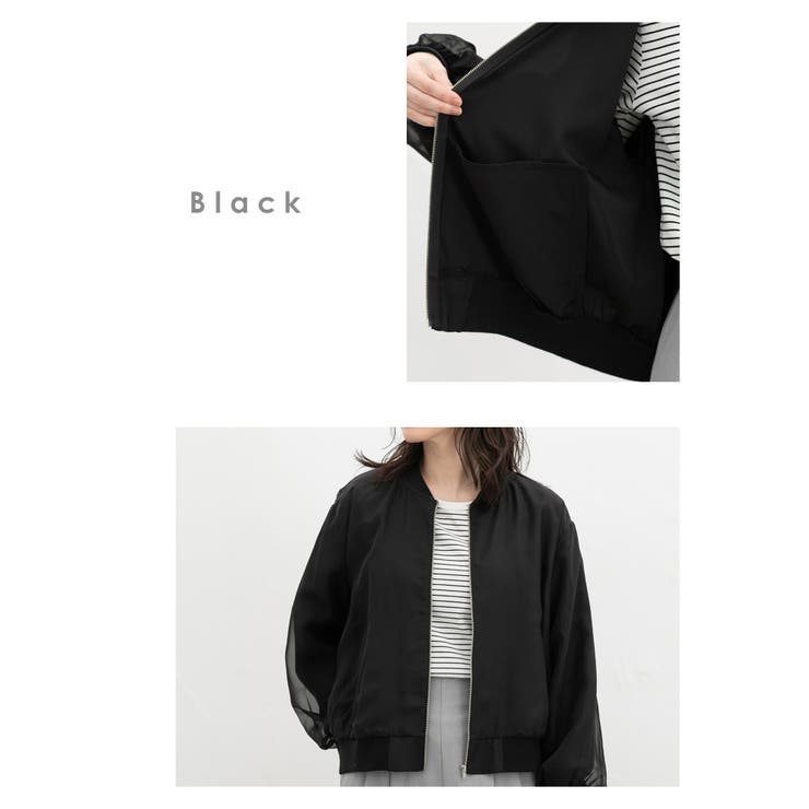 アウター ジャンパー ブルゾン | Honeys | 詳細画像10 