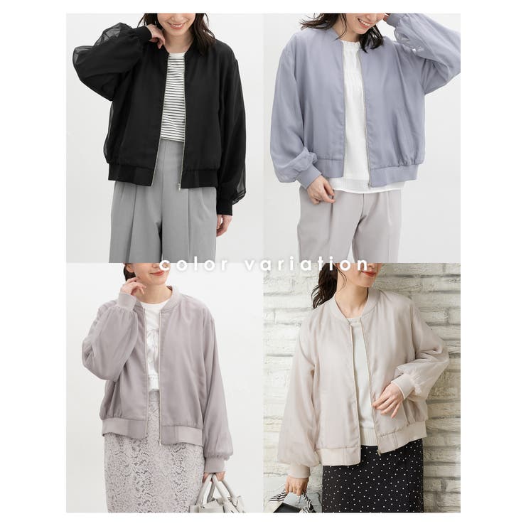 アウター ジャンパー ブルゾン | Honeys | 詳細画像3 