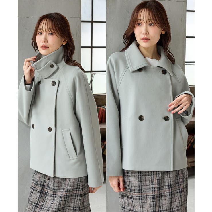 アウター コート ハーフコート | Honeys | 詳細画像10 