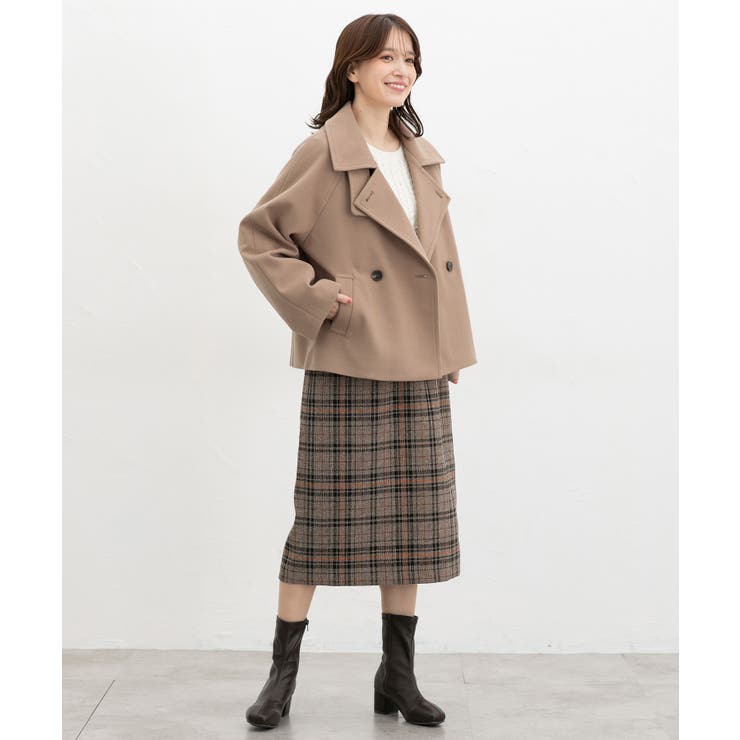 アウター コート ハーフコート | Honeys | 詳細画像11 